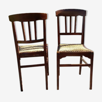 Pair of stella brand bistro chairs