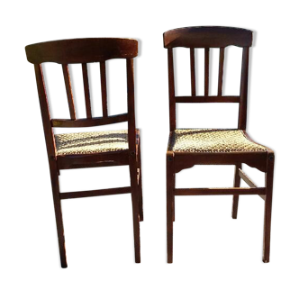 Pair of stella brand bistro chairs