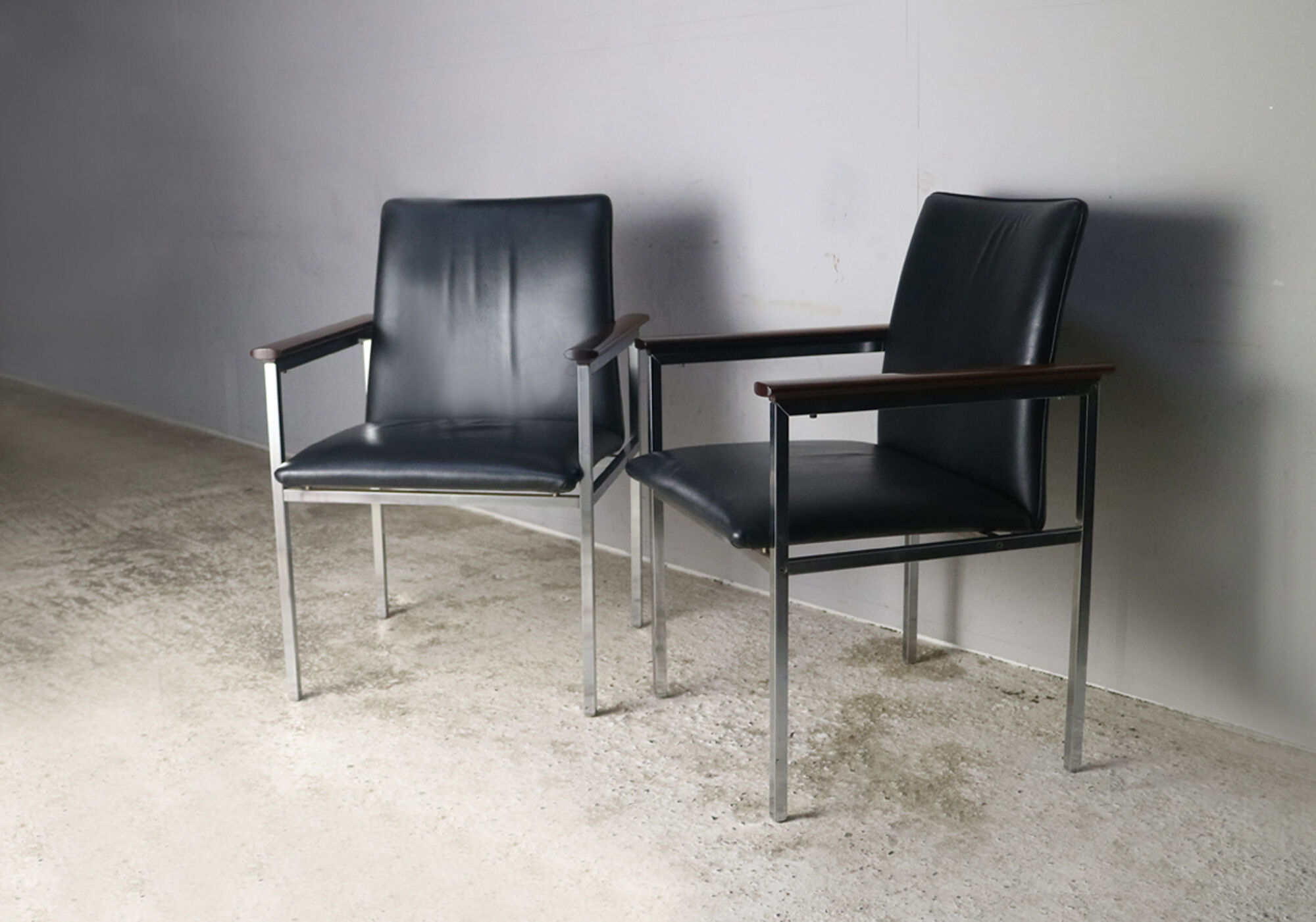 Danish armchairs by Sigvard Bernadotte for France & Søn 1960