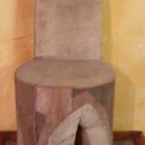 Small brutalist chair