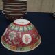 7  bols en faïence chinoise diam 16 cm