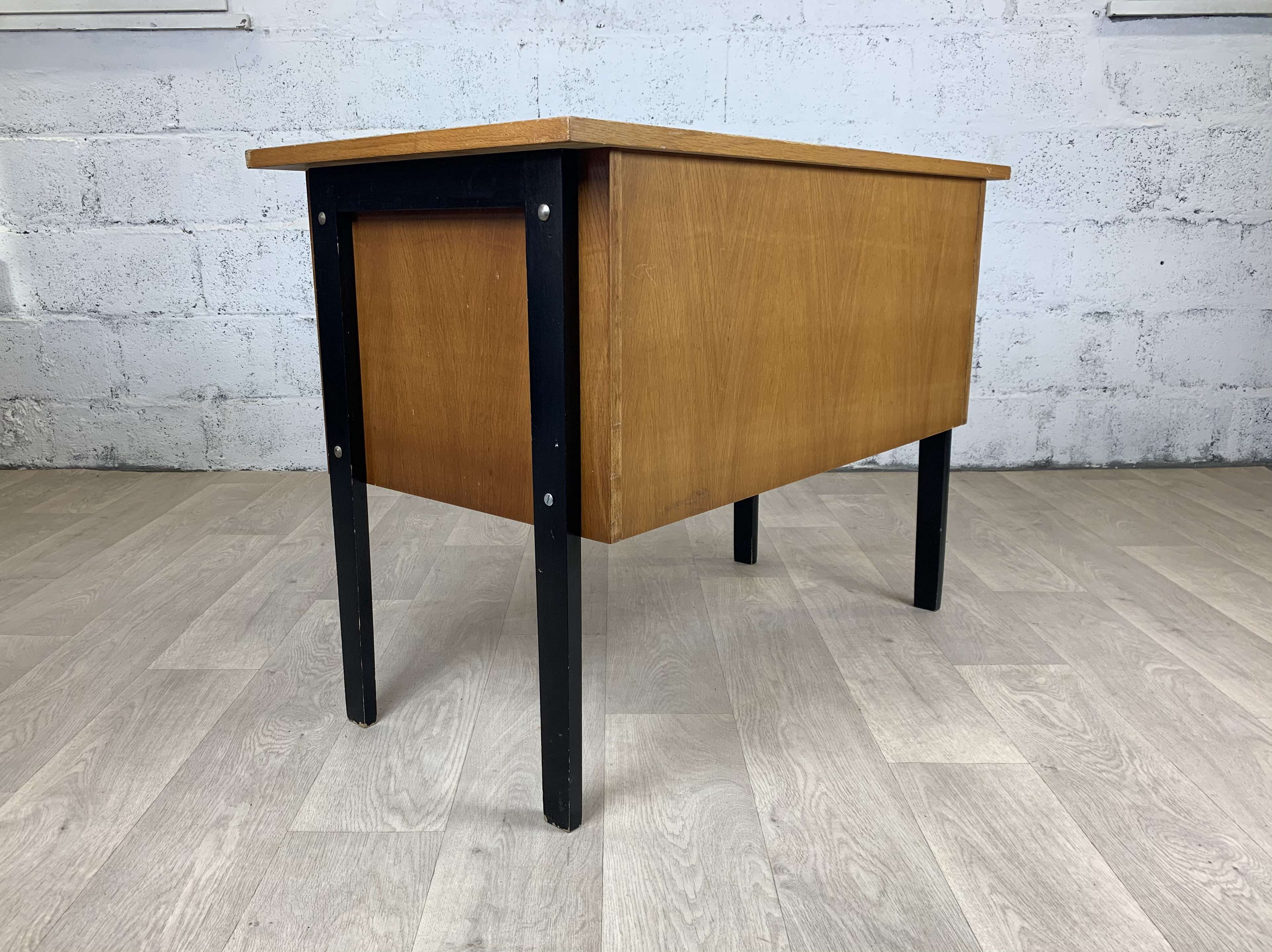 Vintage wooden desk, 60s