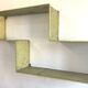 Etagère « Dedal » Mathieu Matégot / vintage 1950 / Jaune