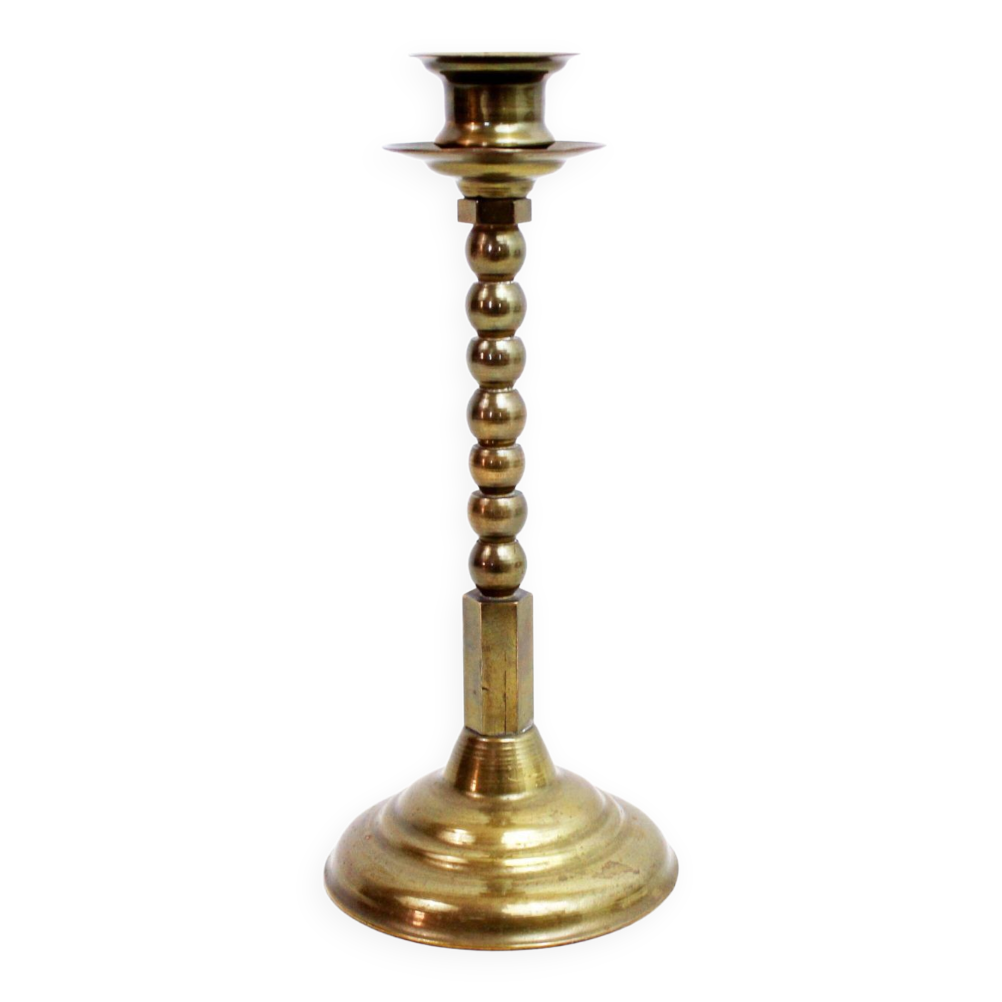 Vintage brass candle holder