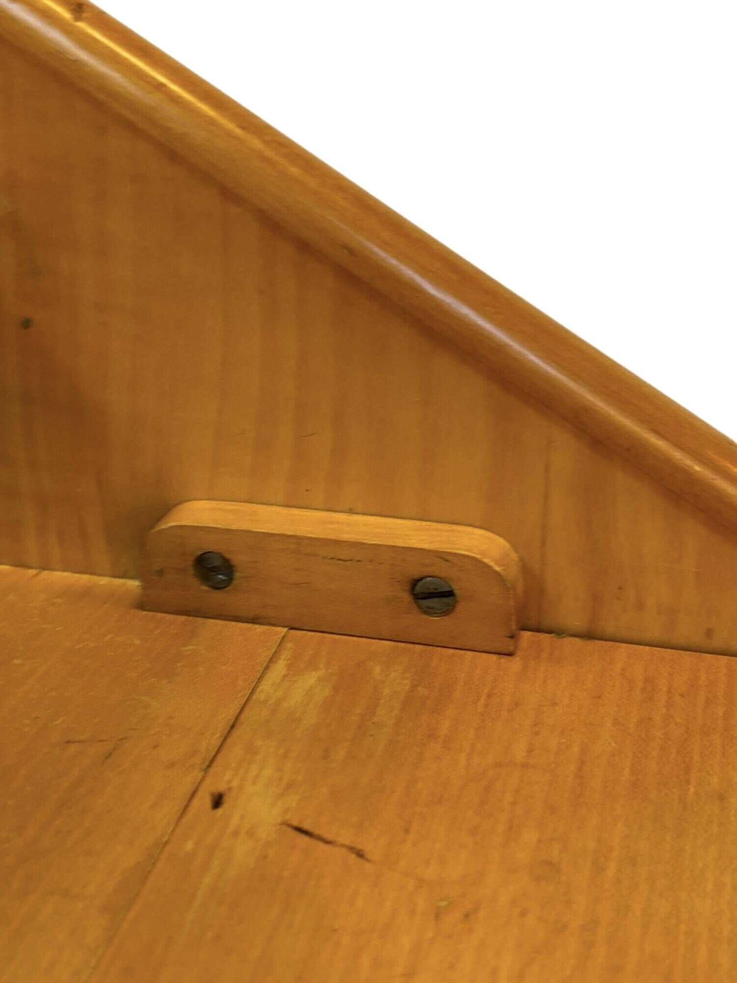 Vintage Oak Secretary Desk by Cor Alons for Den Boer Gouda