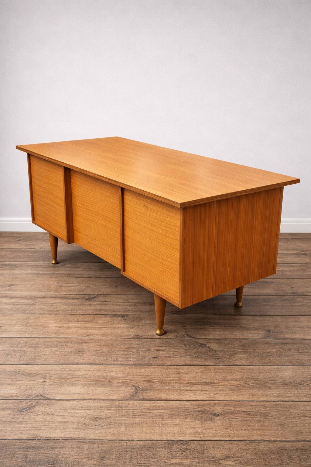 Vintage desk from the 60s in Scandinavian style.