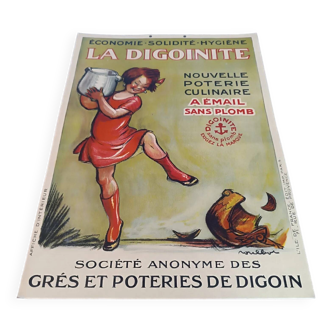 Advertising poster