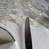 12 Dachshund knife holders in Plexiglass