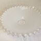 Opaline mount drop speckled lace lampshade pendant chandelier lamp tu