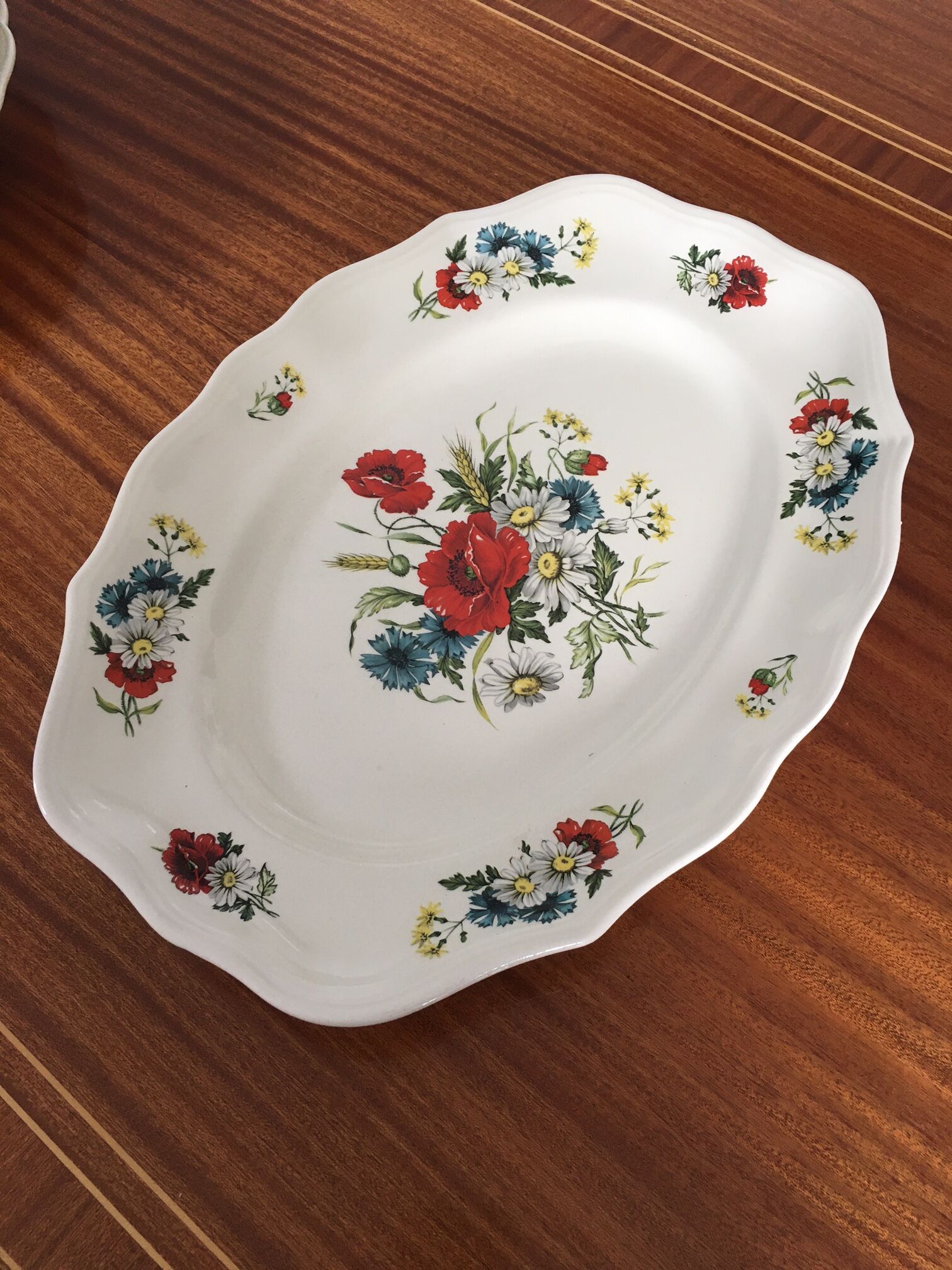 Serving dish manufacture Lunéville France