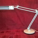 Swedish architect's lamp on vintage stand ~ sp brand ~ 1970s