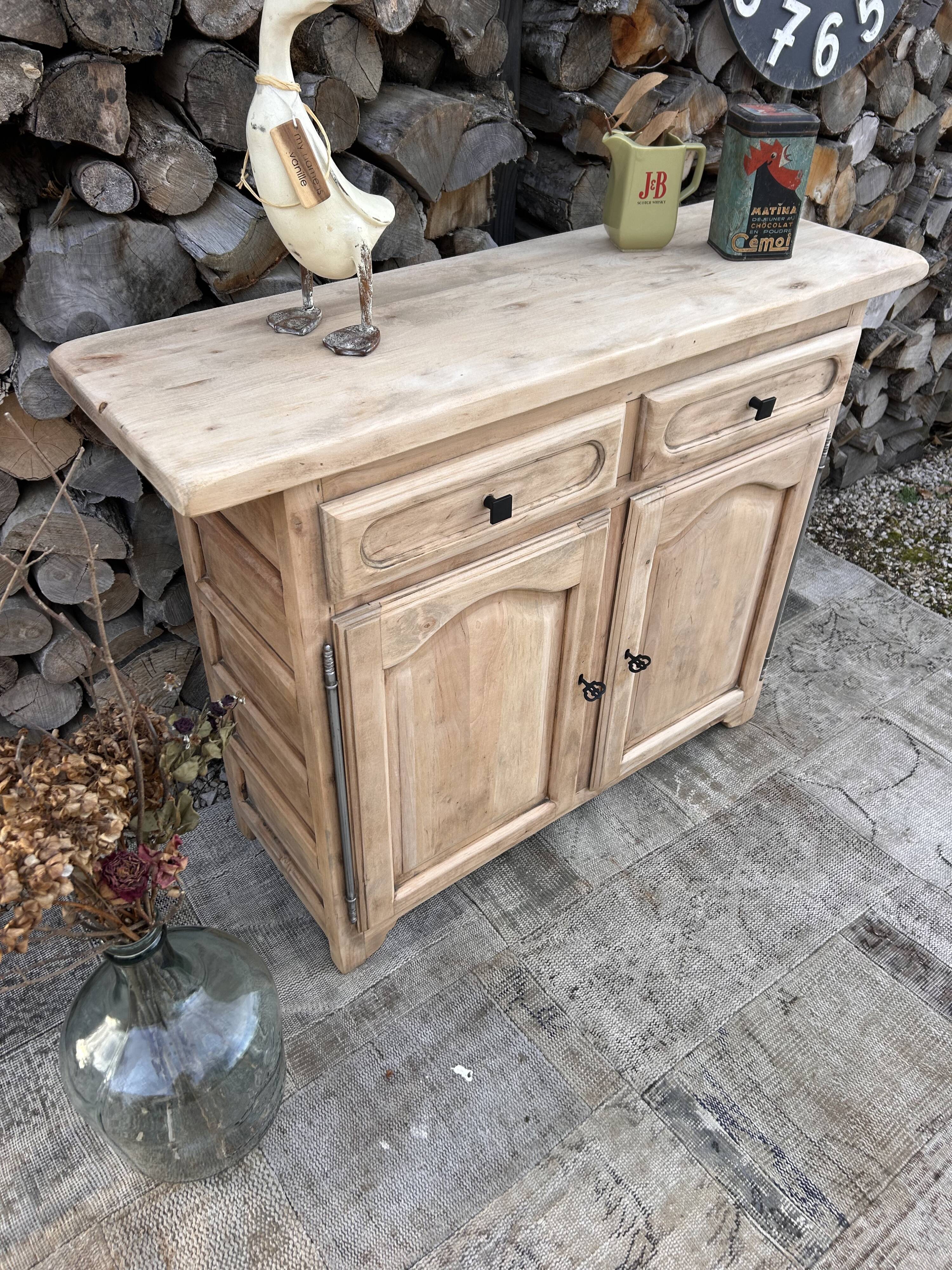 Solid oak sideboard