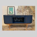 Vintage midnight blue row