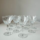 Set of 12 liquor glasses
