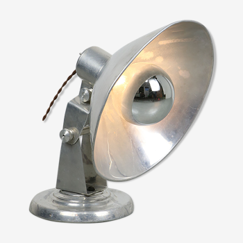 Lampe de table réglable en aluminium du milieu du siècle, années 50