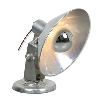 Mid-century Aluminium Adjustable Table Lamp, 50s