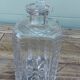 Crystal whisky carafe