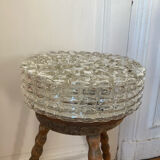 Glass ceiling lamp 1970