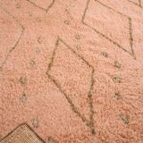 Traditional handmade carpet 250cm x 150cm Moroccan