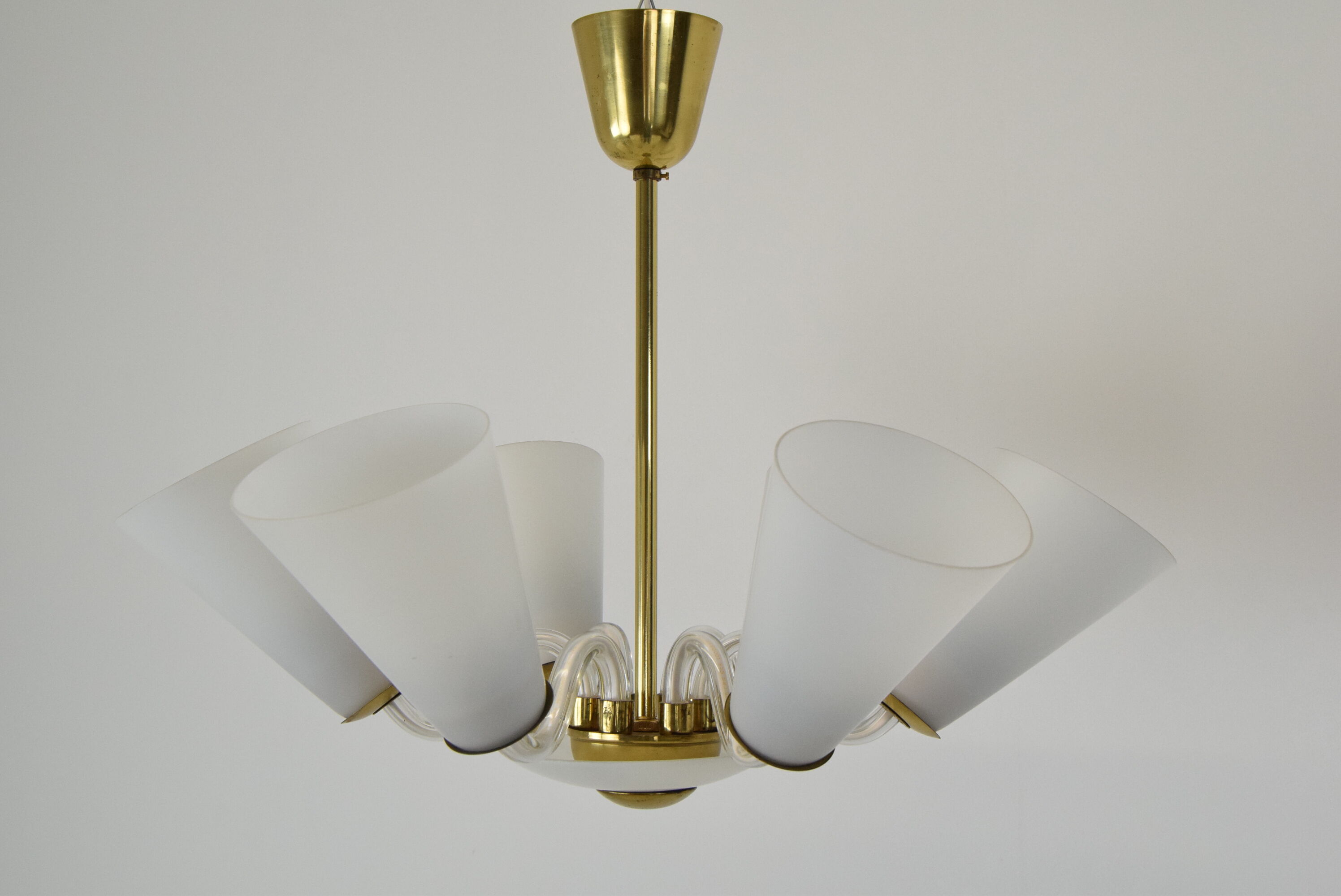 Mid-century Chandelier/kamenicky Senov,1960's.
