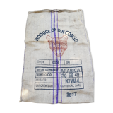 Coffee arabica burlap bag