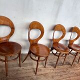 Series of 8 Baumann seagull chairs