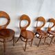 Série de 8 chaises Baumann mouette