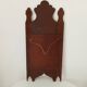 Vintage 80s Moorish style hand painted mirror