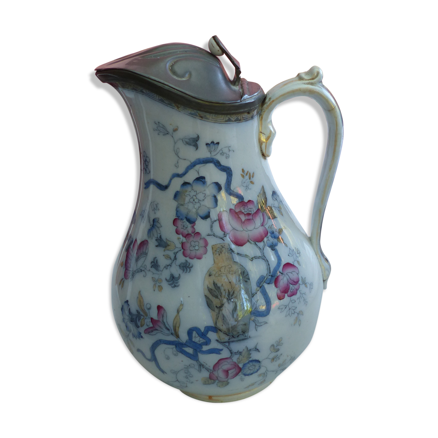Japanese porcelain pitcher