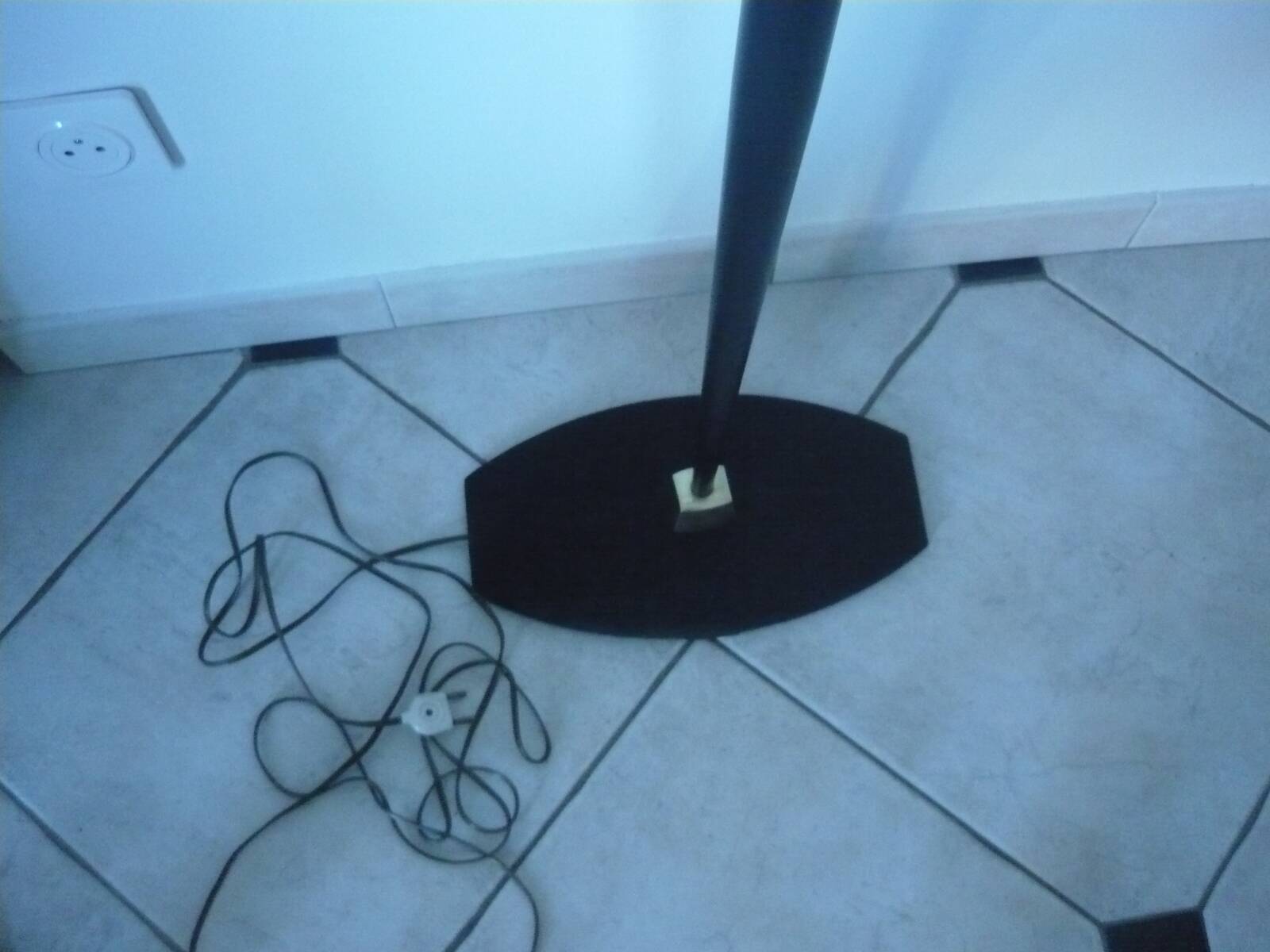 Rare vintage floor lamp from the 50s produced by Maison Arlus