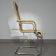 Ensemble de 4 chaises de salle à manger en osier « B25 » par Axel Bruchhäuser pour Tecta, Allemagne, années 1980