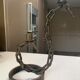 Brutalist style marine chain chandelier