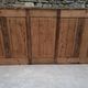 Oak display cabinet 237 cm