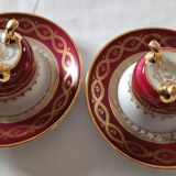 Fine Limoges porcelain mocha cup