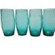 Vintage cocktail glasses by Sarnecki for Krosno Glassworks, Poland, 1970s, set of 4