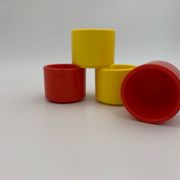 4 vintage egg cups, Sitap France, 1970s