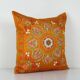 Vintage embroidered cushion cover 51x51 cm