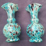 Paire de vases modèle Pervenche  Legras