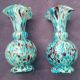 Paire de vases modèle Pervenche  Legras