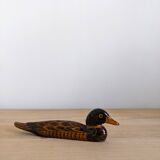 Lacquered wooden duck knife holders