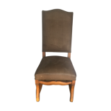 Returned leather chair
