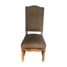 Returned leather chair