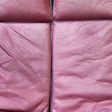 Leather armchair from the Giovanni Offredi years, Saporiti, 1970/80, Italy