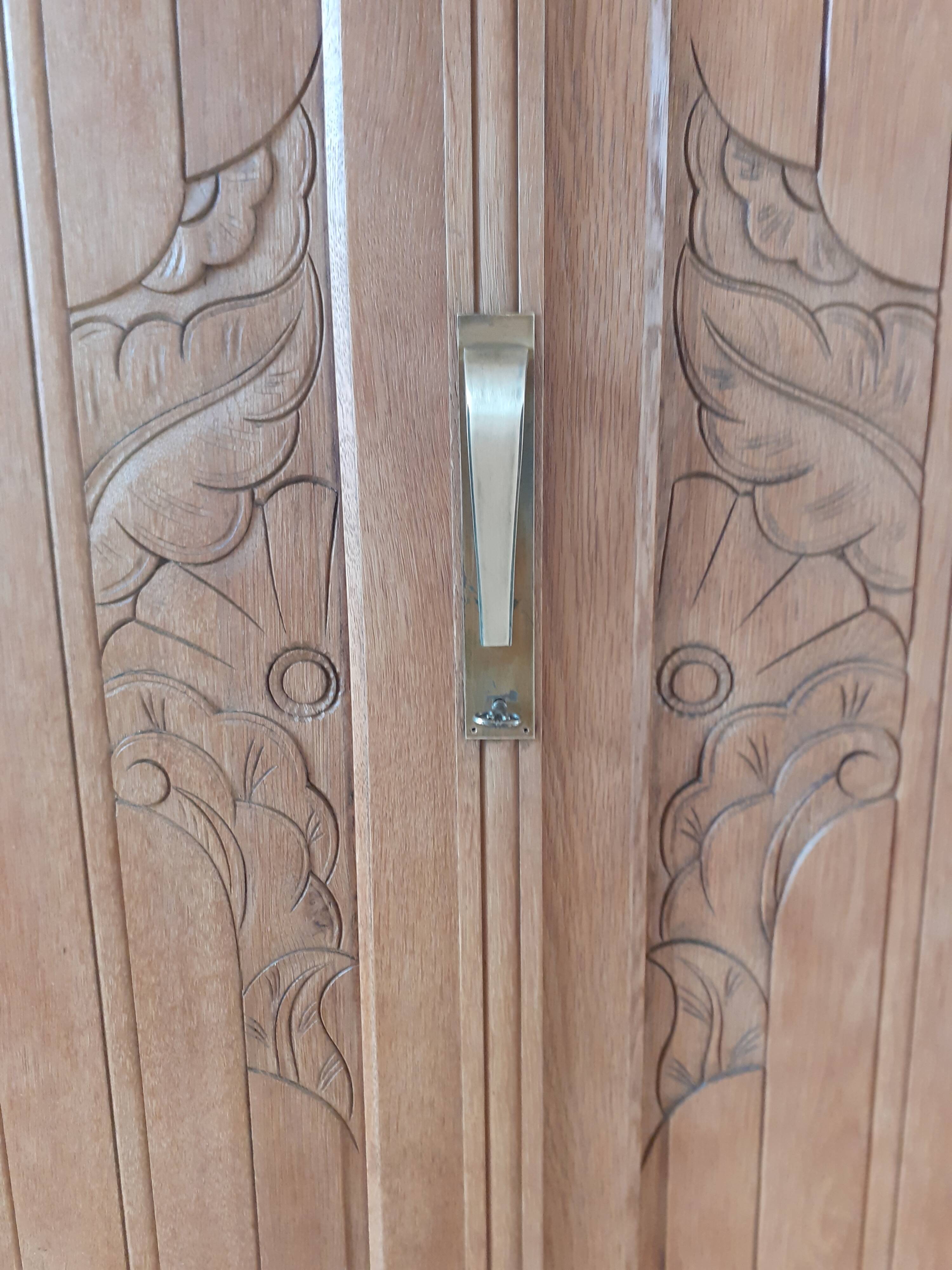Armoire parisienne Art Déco rénovée