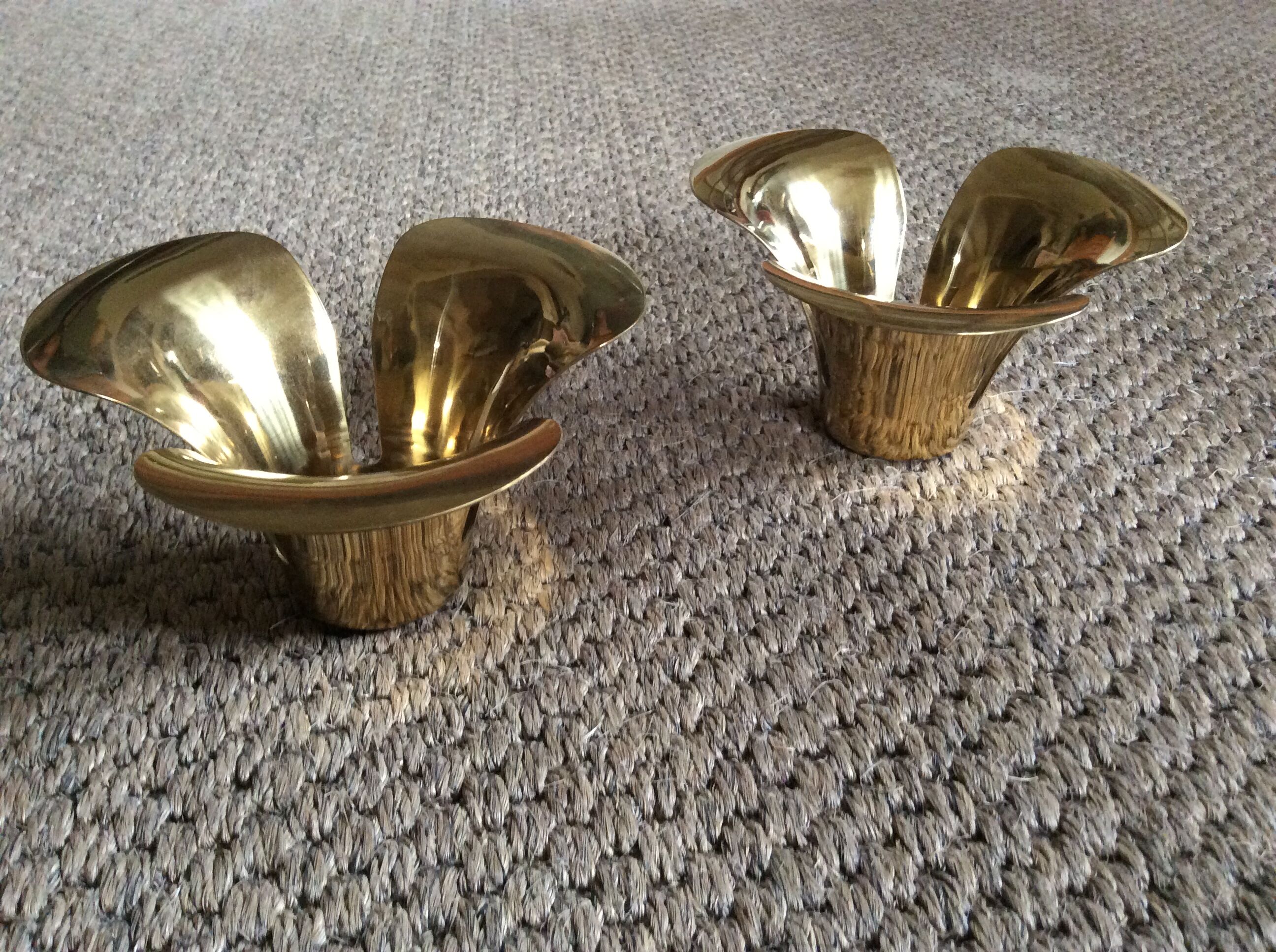 Duo of candle holders