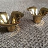 Duo of candle holders