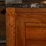 Louis XVI period light mahogany secretary