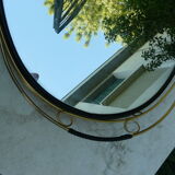 Mirrored service tray of the 60s