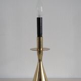 Scandinavian decorative lamp in solid brass