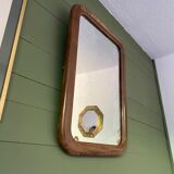 Old rectangular mirror